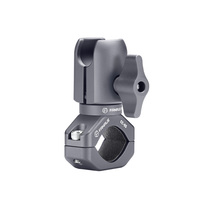 Support de téléphone portable à bras unique pour vélo et moto, base à boulon en U pour rotule de 1 pouce, pince compatible en alliage d'aluminium réglable