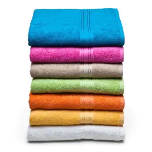Skin-friendly 100% Cotton Hotel Bathroom Custom Hand Face Towel Bath Towel Set with Custom Logo