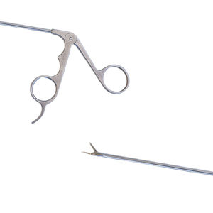 Precio de fábrica, pinzas de agarre, instrumentos quirúrgicos, instrumento médico, artroscopia, 160mm, portaagujas reutilizable de acero inoxidable - Product Image 5