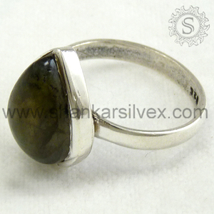 Nuevo anillo de piedras preciosas de labradorita Natural de fuego de oro caliente, joyería de moda de Plata de Ley 925, fabricante de proveedores de regalos recién llegados - Product Image 3