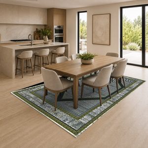 <b>RUGS</b> DEPOT LXDP-1028 Wholesale Charcoal Grey Contemporary Abstract Digital Printed Machine Washable Chenille Area <b>Rug</b> <b>Non</b> <b>Slip</b> - Product Image 4