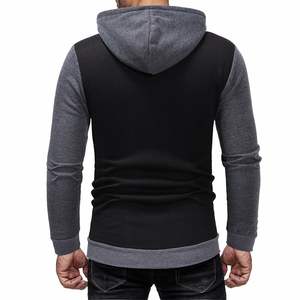 Sweatshirts à capuche à manches longues en polaire florale pour hommes, pull à capuche décontracté 100% coton, taille élastique écologique - Product Image 2