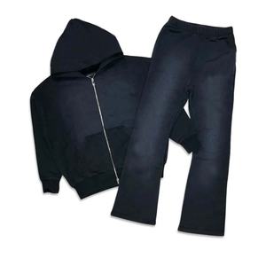 Sudaderas Unisex con Logotipo Personalizado de Alta Calidad, Pantalones Deportivos para Correr, Entrenamiento, Gimnasio, Fitness, Joggers, Chándal con Lavado Ácido para Hombre - Product Image 4