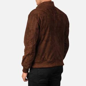 Chaqueta de Cuero Personalizada OEM para Hombre, Cuello Alto, Impermeable, Cortavientos, con Capucha, Ajustada, Estilo Motero, de Alta Calidad - Product Image 5