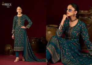 Hermoso Vestido Salwar Kameez Indio de Bollywood para Mujer, Creación Neeta, Algodón, Pashmina, Casual, para Bodas, Diwali, Largo hasta la Rodilla - Product Image 5