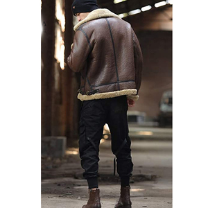 2024 personnalisé professionnel Offre Spéciale respirant vêtements d'extérieur qualité classique nouvelles vestes en cuir pour hommes - Product Image 6