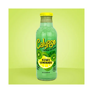 Refresco Carbonatado de Alta Calidad, Marca Personalizada Calypso Zero Sugar Coffee, Sabor Crema de Chocolate, Botella Azul Océano de 330 ml, Sin Glucosa - Product Image 2