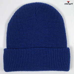 New Arrival Custom Logo Breathable Comfortable <b>Fleece</b> Fabric 100% Cotton Waterproof Light Weight High Quality Unisex <b>Beanie</b> - Product Image 4