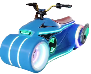 Nouvelle moto électrique originale pour enfants, voiture tamponneuse en fibre de verre, manège d'amusement - Product Image 1