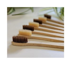 Cepillo de dientes de bambú para viajes y hogar, mango de bambú natural con diseño de cerdas suaves, proveedor de Vietnam - Product Image 5