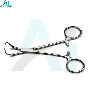 คีมห้ามเลือดพรีเมี่ยม almac backhaus Ball SOCKET ที่หนีบผ้าเช็ดตัวคีมและ Ball/Ball 5-1/8 "(13.0ซม.) ความยาวโดยรวม - Product Image 3