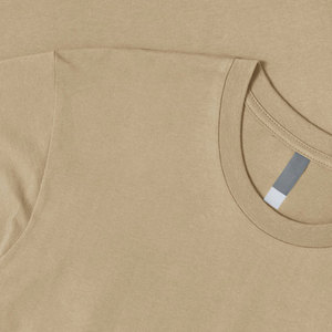 Personalizado de los hombres de cuello redondo Slim Fit manga corta liso suave Tri-Blend camisetas - Product Image 3