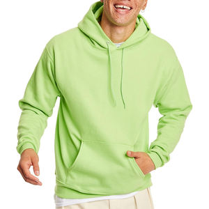 100% coton vierge épais polaire poids lourd surdimensionné impression personnalisée Logo hommes sweats à capuche et sweat-shirts - Product Image 3