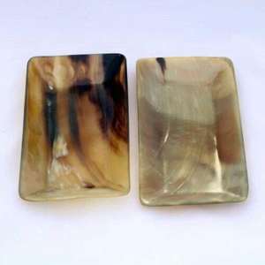 Cuenco de cuerno de búfalo natural decorativo de estilo moderno al por mayor bandeja de servicio pulida de alta calidad hecha a mano precio competitivo India - Product Image 2