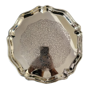 Platos decorativos de latón, plato de comedor, bandeja de boda, regalo - Product Image 4
