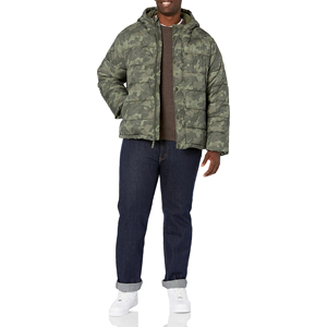 Chaqueta de Invierno Acolchada de Lona Personalizada al por Mayor para Hombre con Logotipo Personalizado, Transpirable e Impermeable - Product Image 5