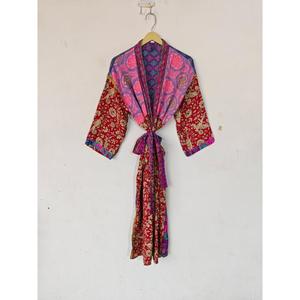 Personalized Floral Patterned Soft Silk Kimono Bikini <b>Cover</b> Thermal Summer Bridesmaid Robes for Home <b>Wedding</b> Bride Outfit Autumn - Product Image 1