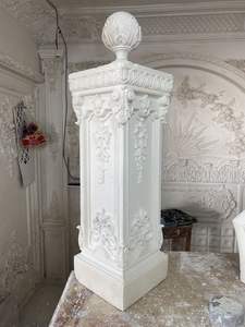 Hecho a mano exquisita piedra de mármol blanco artesanía diseño moderno superficie pulida elegancia atemporal para el hogar Villa al aire libre y regalos - Product Image 5