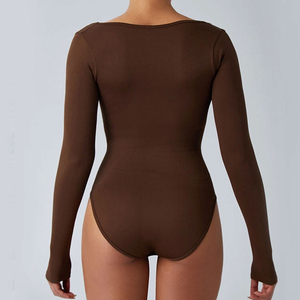 Leotardo sin Mangas para Mujer, para Danza, Entrenamiento, Body para Actuaciones, Diseño de Cuello Cuadrado, Cintura Elástica, Estilo Harry Johnson - Product Image 5