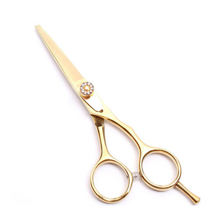 Ciseaux de barbier à lame droite en acier inoxydable pour hommes et femmes, lames durables et aiguisées, ciseaux de haute qualité pour droitiers - Product Image 2