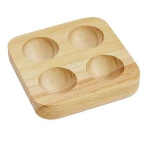 Bandeja para huevos de madera de forma cuadrada de la mejor calidad, diseño único, Bandeja para Huevos de tamaño personalizado para uso en Mesa - Product Image 1