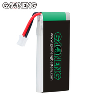 GAONENG GNB Baterai LiPo Berkualitas Tinggi 1000mAh 1S 3.8V HV 70C dengan Colokan PH2.0 Soft Pack untuk Drone FPV Mini 1.6 Inci 2 Inci