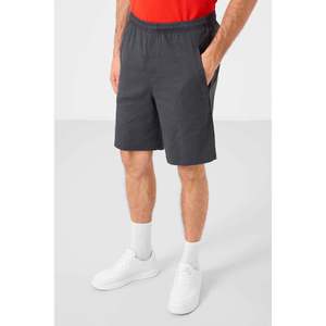 TOMMYLIFE Short chino tissé léger et flexible pour homme - Vêtement d'été décontracté et confortable en bleu marine et gris - Product Image 5