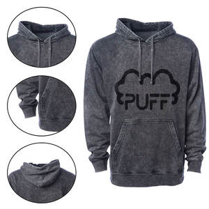 เสื้อฮู้ดสวมหัวโอเวอร์ไซส์สำหรับผู้ชายเสื้อ100% ผ้าฝ้ายผสมสไตล์สตรีทเสื้อซักฤดูหนาวพร้อมกล่อง500 GSM - Product Image 6