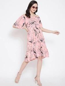 Robe courte en coton indien fait à la main personnalisée tenue de fête élégante pour les femmes pour la mariée mariage lune de miel ou cadeau elle - Product Image 4