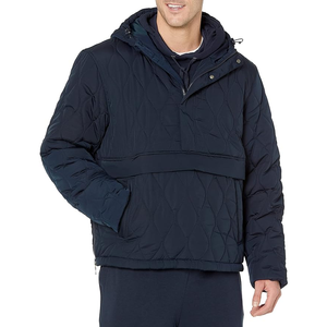 Veste d'hiver décontractée pour hommes de qualité supérieure Bomber matelassé avec capuche coupe-vent Puffer Outwear - Product Image 5