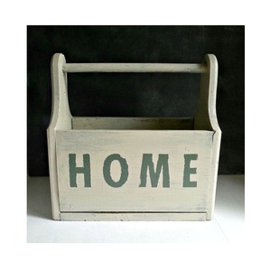 Organisateur de plateau en bois pour bureau à domicile avec compartiments pour couverts et accessoires de cuisine - Product Image 2