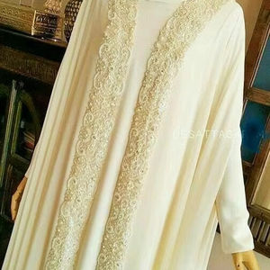 Elegant and Modest Hand Embroidered <b>Abayas</b> for Women -- - Product Image 1