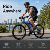 Vélo de montagne électrique 650W, 27,5 pouces, EMTB, vélo électrique tout terrain pour adultes, vélo électrique hors route