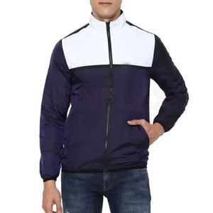 Top d'entraînement zippé le plus vendu Veste d'entraînement de couleur unie à fermeture éclair de haute qualité - Product Image 1