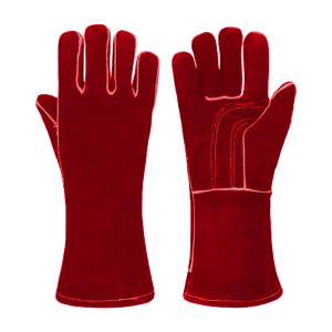 Gants de travail renforcés fortement cousus de longue durée vêtements de sécurité réfléchissants lutte contre l'incendie soudage au barbecue - Product Image 6