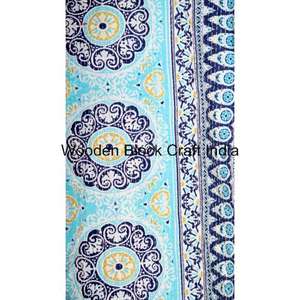 Veste d'hiver réversible matelassée longue en coton biologique 100% pour femmes, écologique, avec motif peint à la main, fermeture à ceinture - Product Image 5