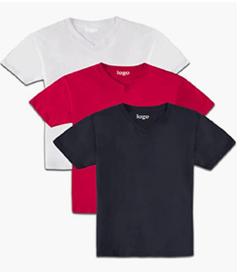 T-shirt à manches courtes en tissu Jersey Super doux, impression de Logo personnalisé uni, t-shirt bon marché disponible du Bangladesh - Product Image 1