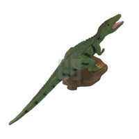 Mini juego de seis dinosaurios hecho de plástico duradero