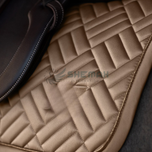 Maille douce doublure durable matelassée Premium anglais tapis de selle tissu respirant confort ergonomique adapté à l'entraînement de saut - Product Image 3