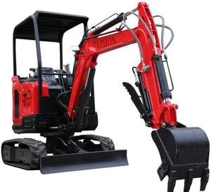 Entrega Rápida, Mini Excavadora de 2.5 Toneladas Lista para Envío Mundial, Bajo Precio, Motor con Rodamientos PLC, Bomba, Caja de Cambios, Alta Eficiencia - Product Image 3