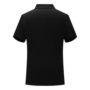 Nuevo 2025 Casual Polo en blanco camiseta logotipo bordado personalizado liso CVC 95% algodón 5% Spandex Unisex para camiseta de Golf suave para hombres - Product Image 4