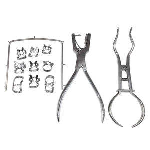 Instruments dentaires, kit de perforateur de barrage dentaire en caoutchouc, kit de démarrage de barrage dentaire avec pince à cadre, laboratoire dentaire par SurgiRight - Product Image 6