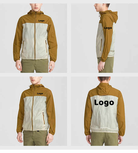 Veste coupe-vent imperméable réfléchissante de haute qualité pour hommes personnalisée - Product Image 1