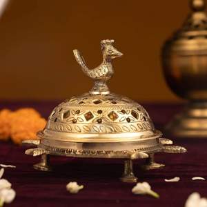 Doop Dani sambrani loban Burner ทองเหลืองปักธูปทองเหลือง - Product Image 5