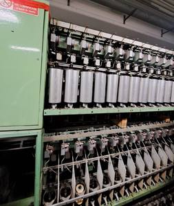 Lezzeni BR L Machine à filer à anneaux non automatique 120 fuseaux pour torsion en une seule étape Soie Viscose Nylon Polyester Coton - Product Image 5