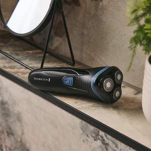 Rasoir électrique rotatif pour homme, rasage à sec, autonomie de 30 minutes, tondeuse, lames flexibles, cou pivotant, sans fil, charge USB-C, compatible avec tous les pays - Product Image 5