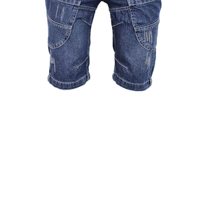 Pantalones cortos de mezclilla de Estilo Vintage hechos en fábrica para hombres, ecológicos, de secado rápido, transpirables, ligeros/oscuros, de verano - Product Image 6