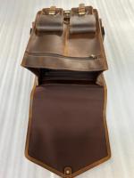 Sac à dos pour ordinateur portable en cuir de qualité supérieure, souple, avec fermeture éclair intérieure, logo personnalisable, imperméable, pour usage quotidien