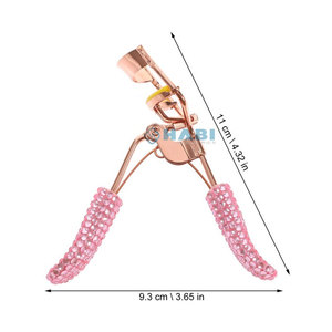 Vente en gros de recourbe-cils personnalisés en acier inoxydable fonctionnant avec logo cosmétique de beauté colorée ODM populaire pour la permanente des cils des femmes - Product Image 2