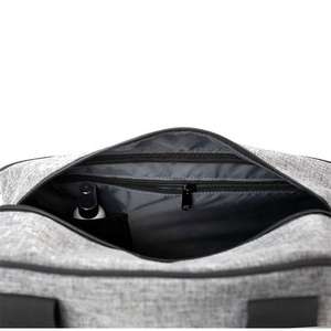 Sac de sport décontracté unisexe en gros, sac de voyage personnalisé en cuir et polyester, imperméable, léger, avec fermeture éclair imprimée - Product Image 6